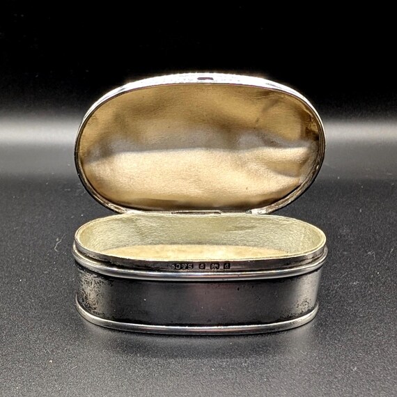 Victorian Silver Snuff Ring Presentation Trinket … - image 8