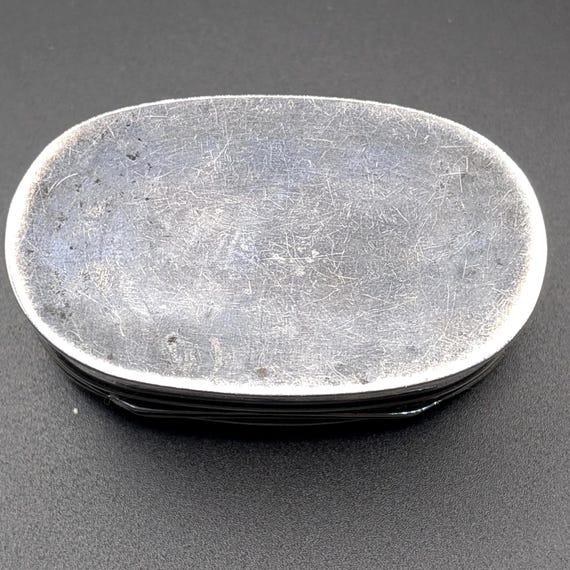 Victorian Silver Snuff Ring Presentation Trinket … - image 6