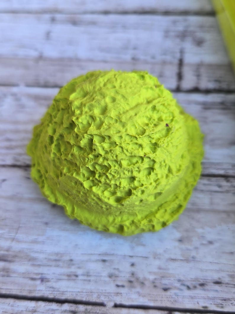 Wasabi Green Color Air Dry Foam Clay, Fake Bake Supplies, 500g, Clay