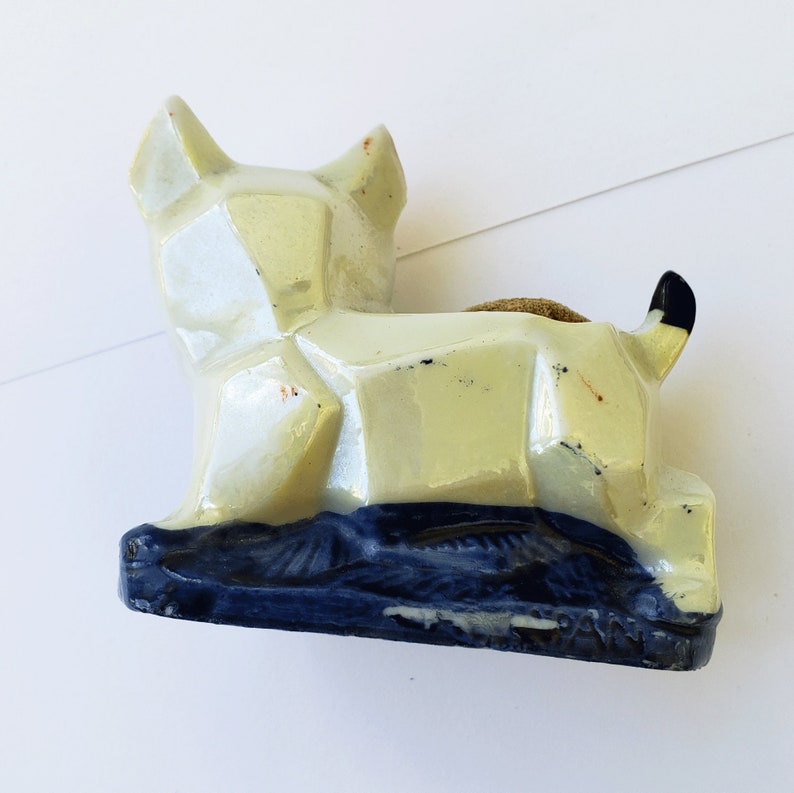 Vintage CAT PIN CUSHION Made in Japan / 1950s Vintage Pin Cushion of