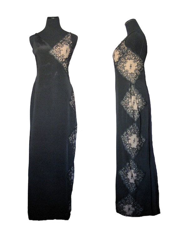 Vintage designer evening gowns cheap