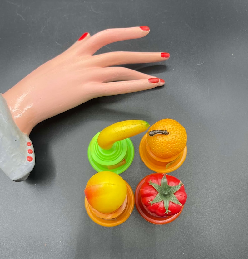 60s Vending Machine PRIZES / TROPHIES / FRUIT Punny Prizes / Etsy