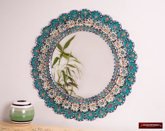 round mirror wall decor large peruvian round mirror 236in wall decor etsy round mirror wall decor large peruvian round mirror 236in wall decor etsy