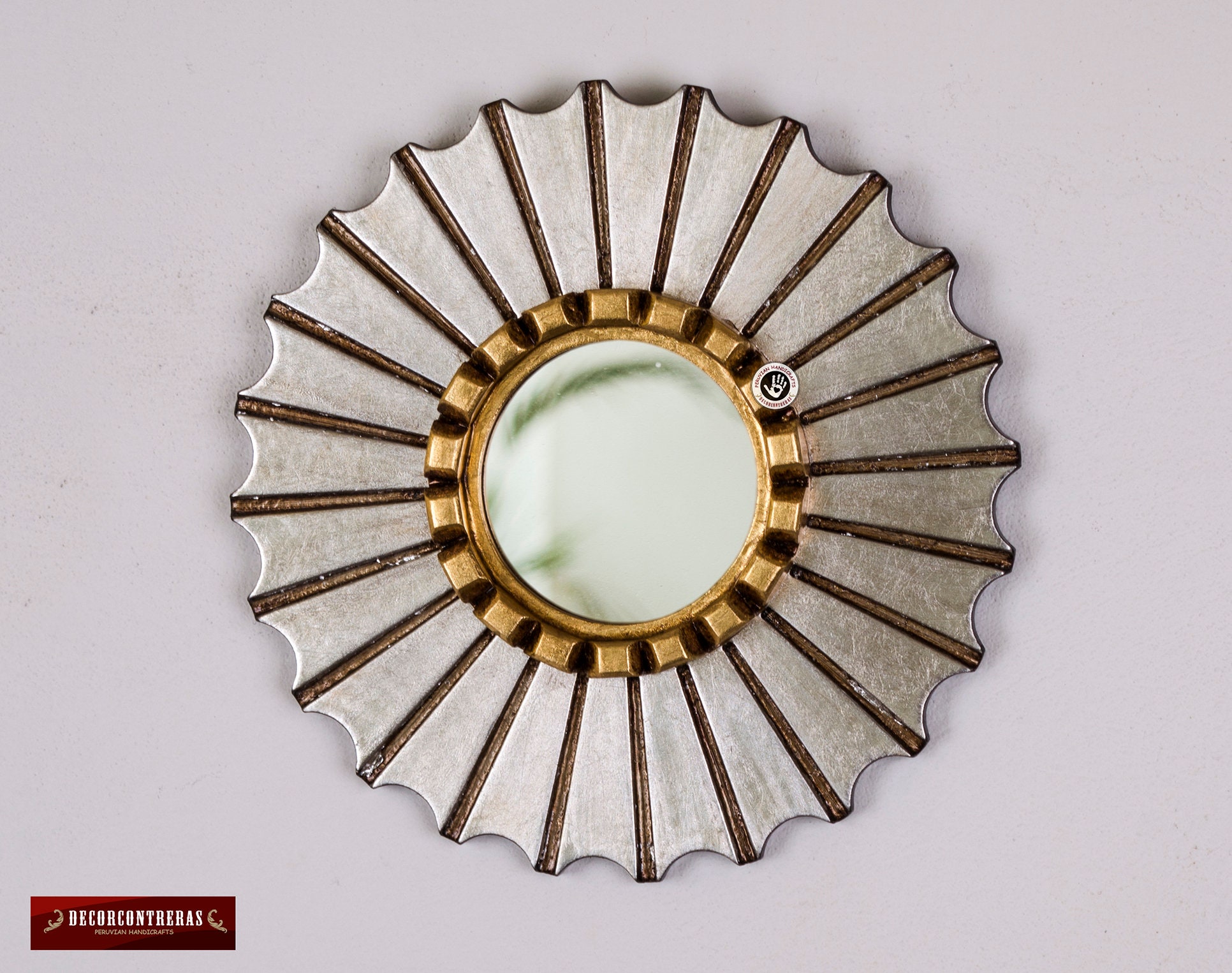 Decorative Round Wall Mirror Set of 3 Accent Round Mirrors Etsy