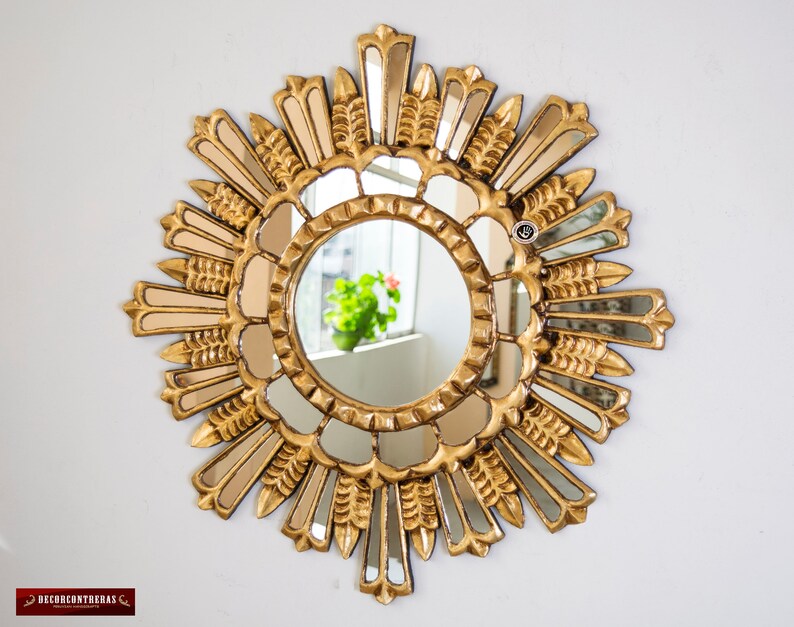 Decorative Round Wall Mirror 23.6 Wall Decor Bathroom - Etsy