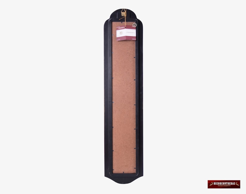 Narrow Hanging Mirror Home Wall Antique Gold Frame Mirror Etsy