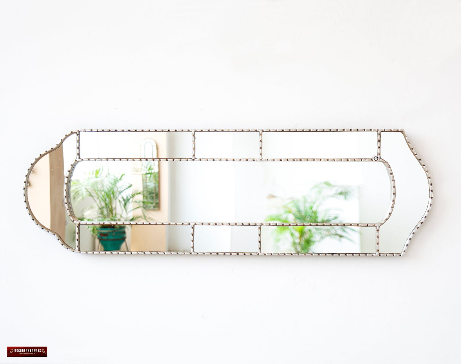 Large Narrow Mirror Wall Decorations Handmade Long Wall Etsy