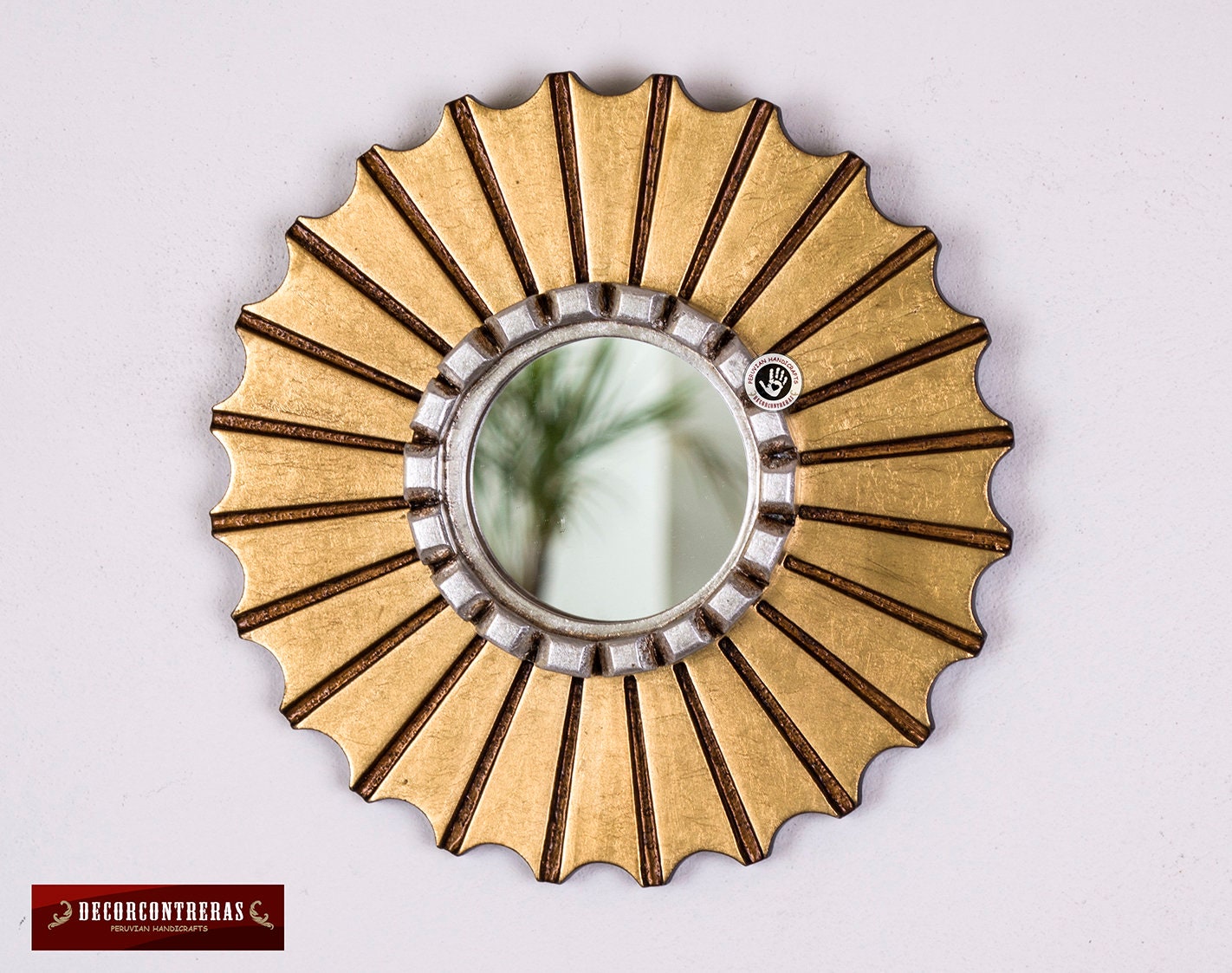 Decorative Round Wall Mirror Set of 3 Accent Round Mirrors Etsy