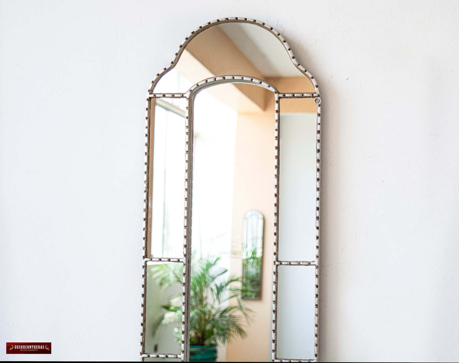 Large Narrow Mirror Wall Decorations Handmade Long Wall Etsy