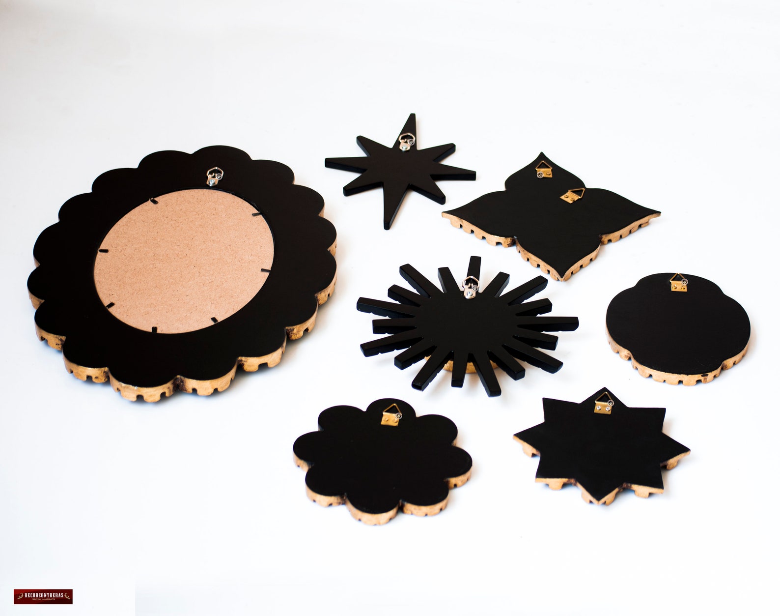 Decorative Small Wall Hanging Mirror Set 7 for Home Wall Art Etsy