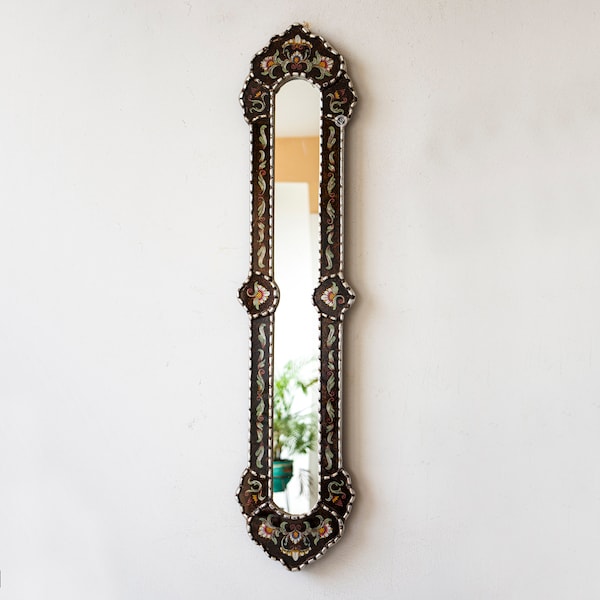 Black Wall Mirror Etsy