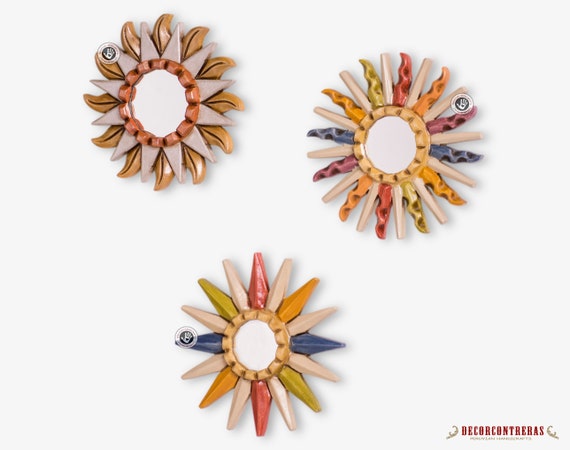 Decoratitve Sunburst Mirror 7 8in Sun Stars Small Decoratitve Sunburst Mirror 7 8in Sun