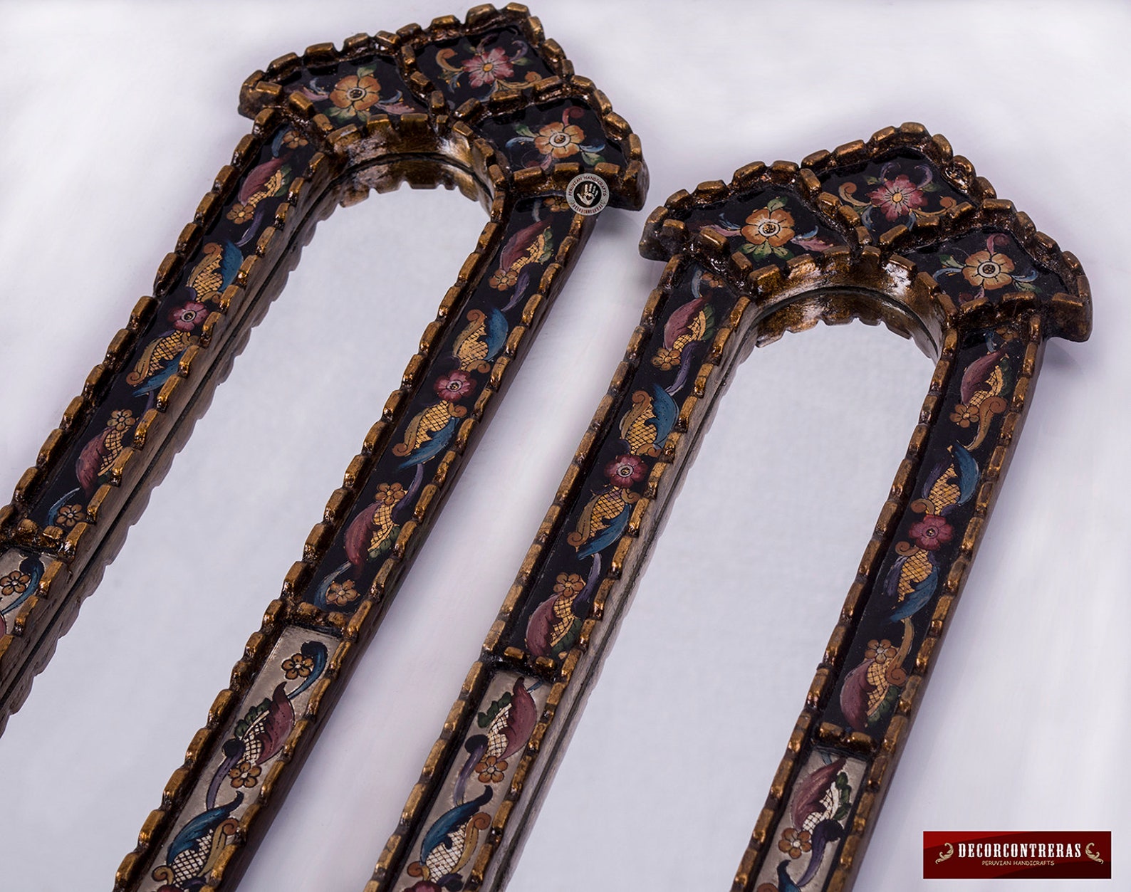 Tall Narrow Rectangular Wall Mirror antique Charm Etsy