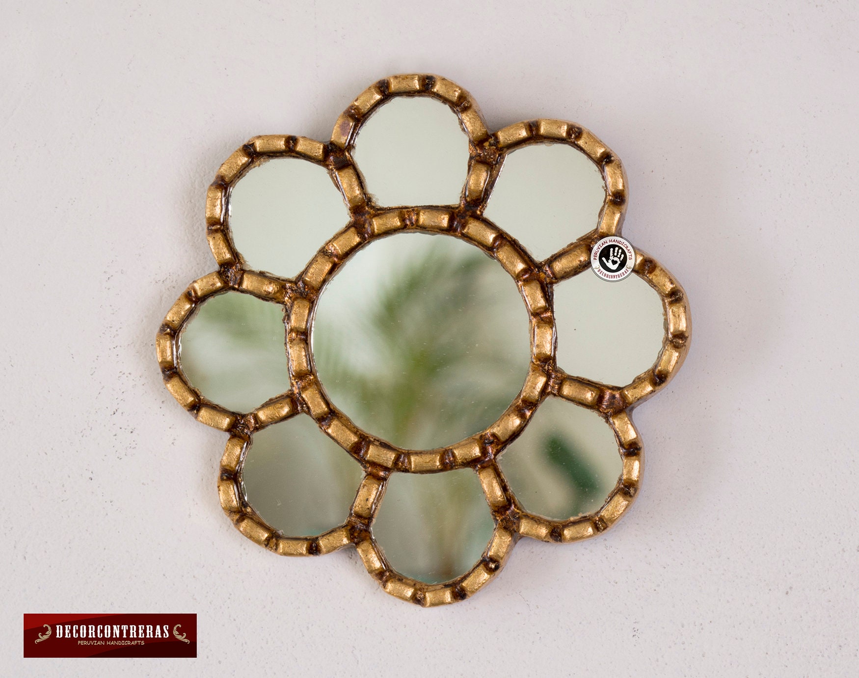 Small Gold Accent Mirror set 3 for Wall Decorative Collection Etsy