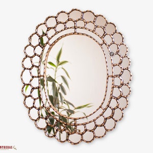 Decorative Oval Wall Mirror 23.6