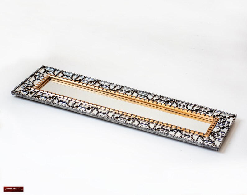 Peruvian Extra Large Narrow Mirror 39.9"H Home Wall Decor