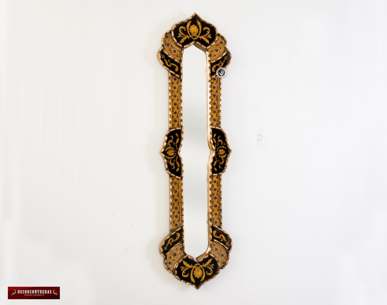 Long Narrow Rectangular Wall Mirror 35.4 Painting on Etsy