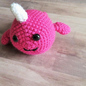 Narwhal Crochet Pattern Digital Download PDF