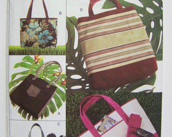 2003 Vogue 7726 TOTE Bags & CELL Phone Case Pattern UNCUT