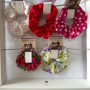 Cotton Fabric Scrunchies