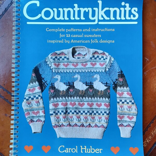 1987 CountyKnits Pattern Book by Carol Huber