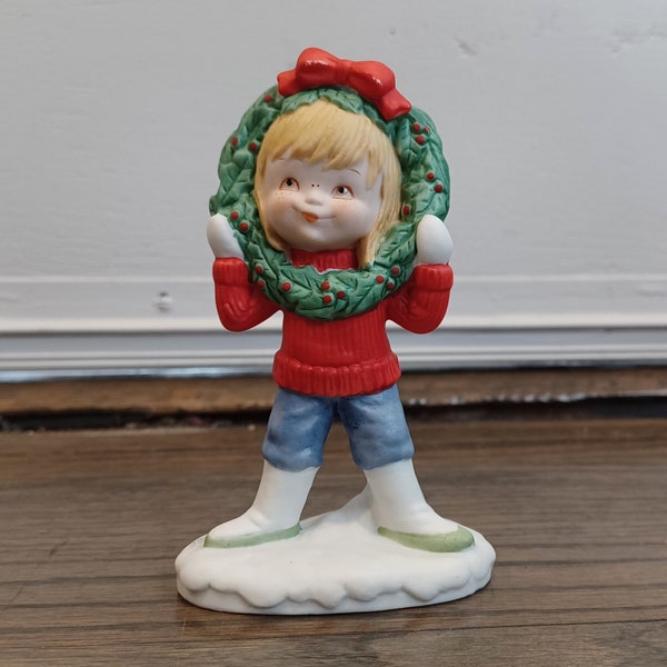 Christmas Surprise - Our Kids figurine by J McDowell