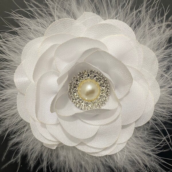 Flower Girl Hair Clip Etsy