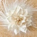 see more listings in the Flower Feather Clips section