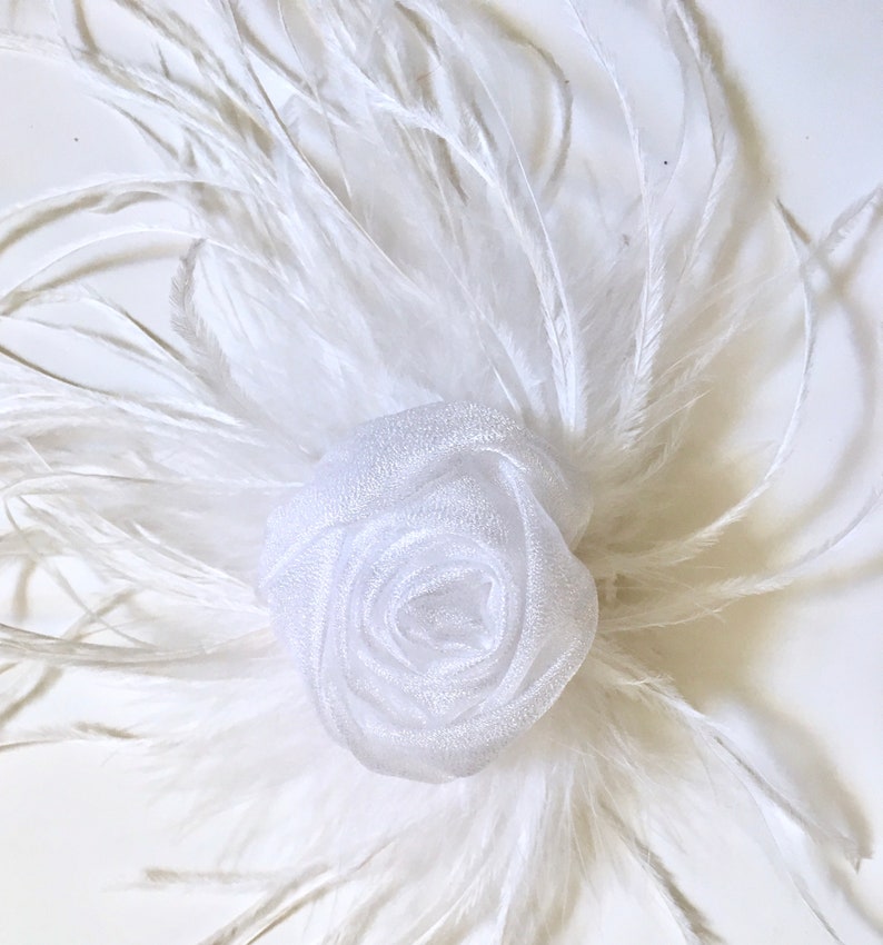 Gold Rose Hair Clip Pink Rose Flower Hair Clip White Rose Etsy