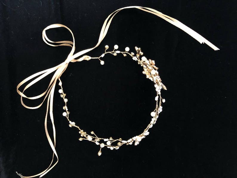 Flower Girl Crown Headband First Communion Tiara Crown Baby Etsy