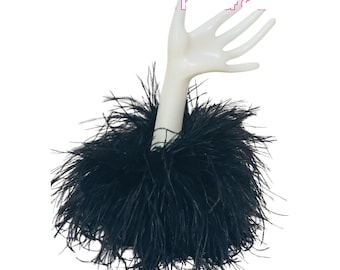 Feather Wrist Cuffs, Best Quality Ostrich Feather, Feather Shoe Clips,Feather Hair Clip, Feather Brooch Pin, Feather Trim 4-20ply all colors