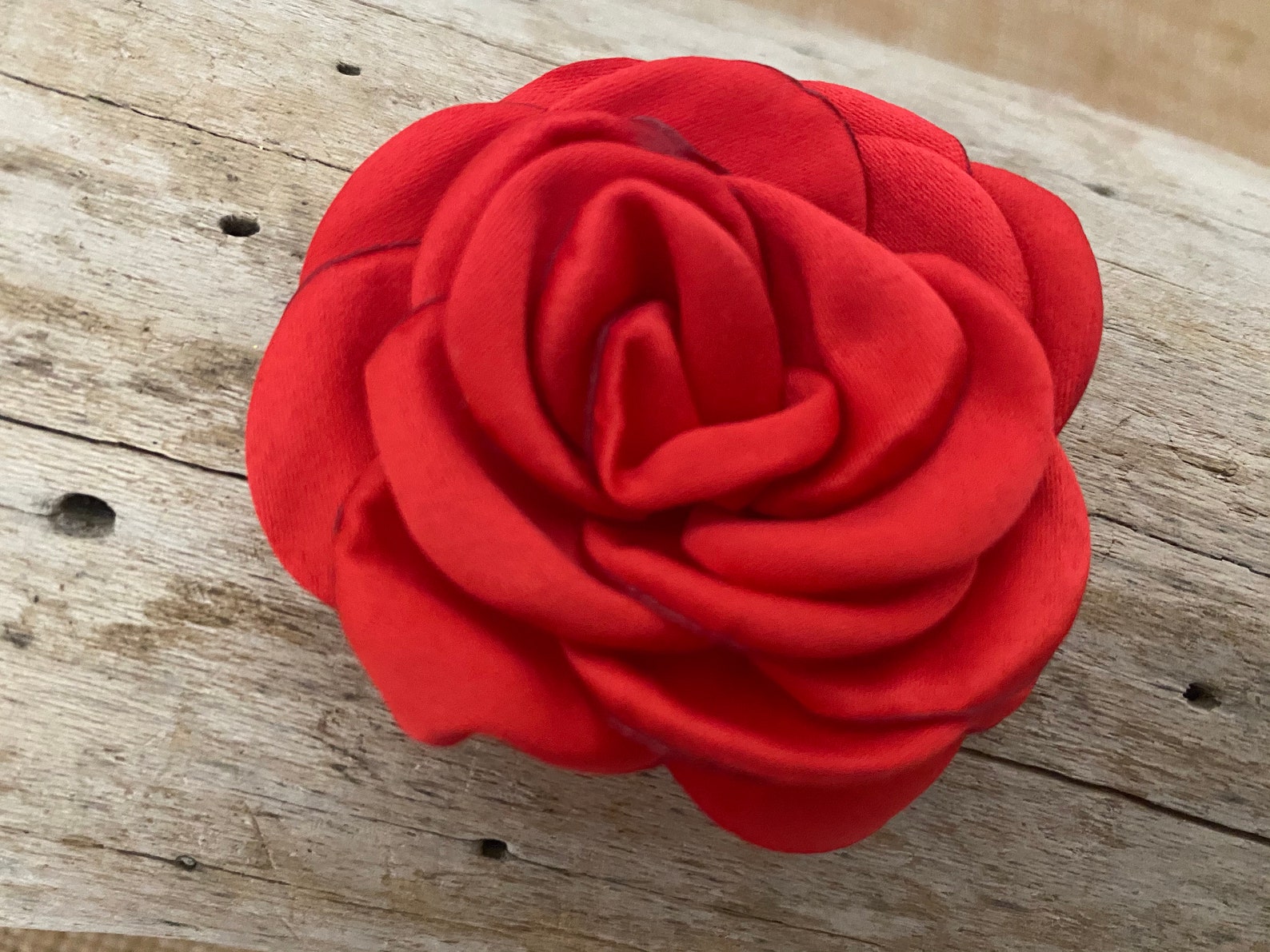 Royal Blue Ivory Hair Clip Blue and Ivory Flower Hair Clip Etsy