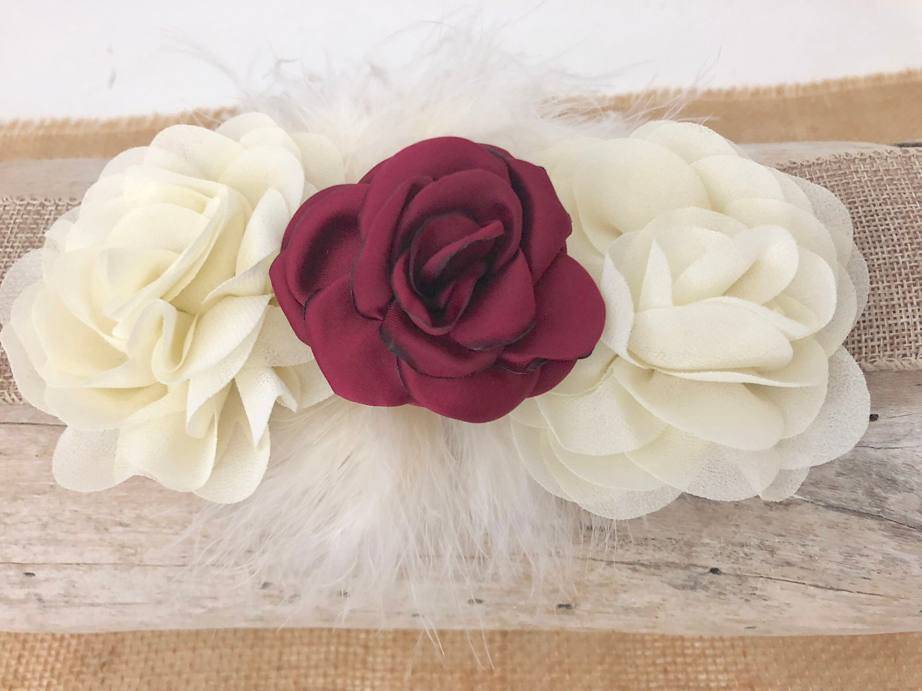 wedding flower clip