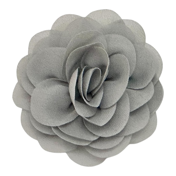 Silver Gray Chiffon Flower Clips, Wine, Navy, Teal, Beige Chiffon Flower Clip Mauve Blush,Dusty Pink Wedding Bridal Flower Girl Hair Clips