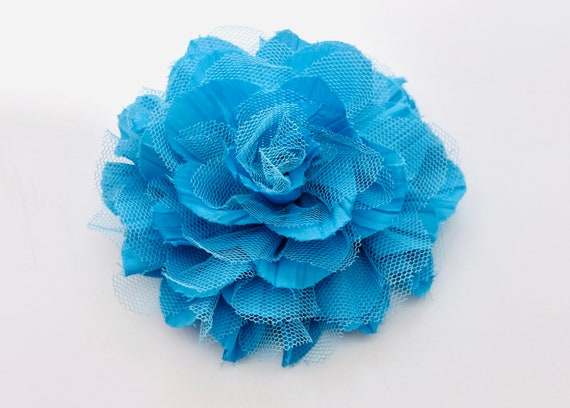 Big Flower Brooch Pin, Turquoise Flower Brooch,Pink Brooch Pin, Pink Flower Brooch Pin, Big Flower Brooch, Wedding Bridal