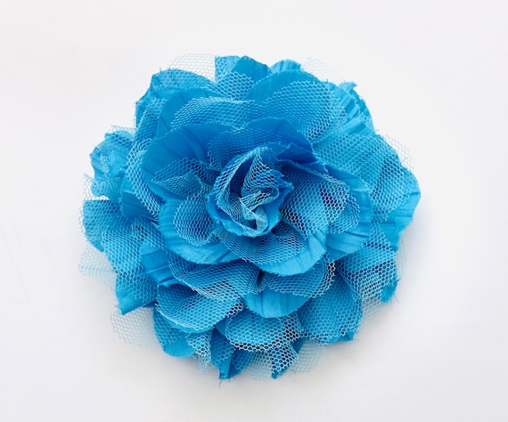 Big Flower Brooch Pin, Blue Brooch,Pink Brooch Pin, Pink Flower Brooch Pin, Big Flower Brooch, Wedding Bridal