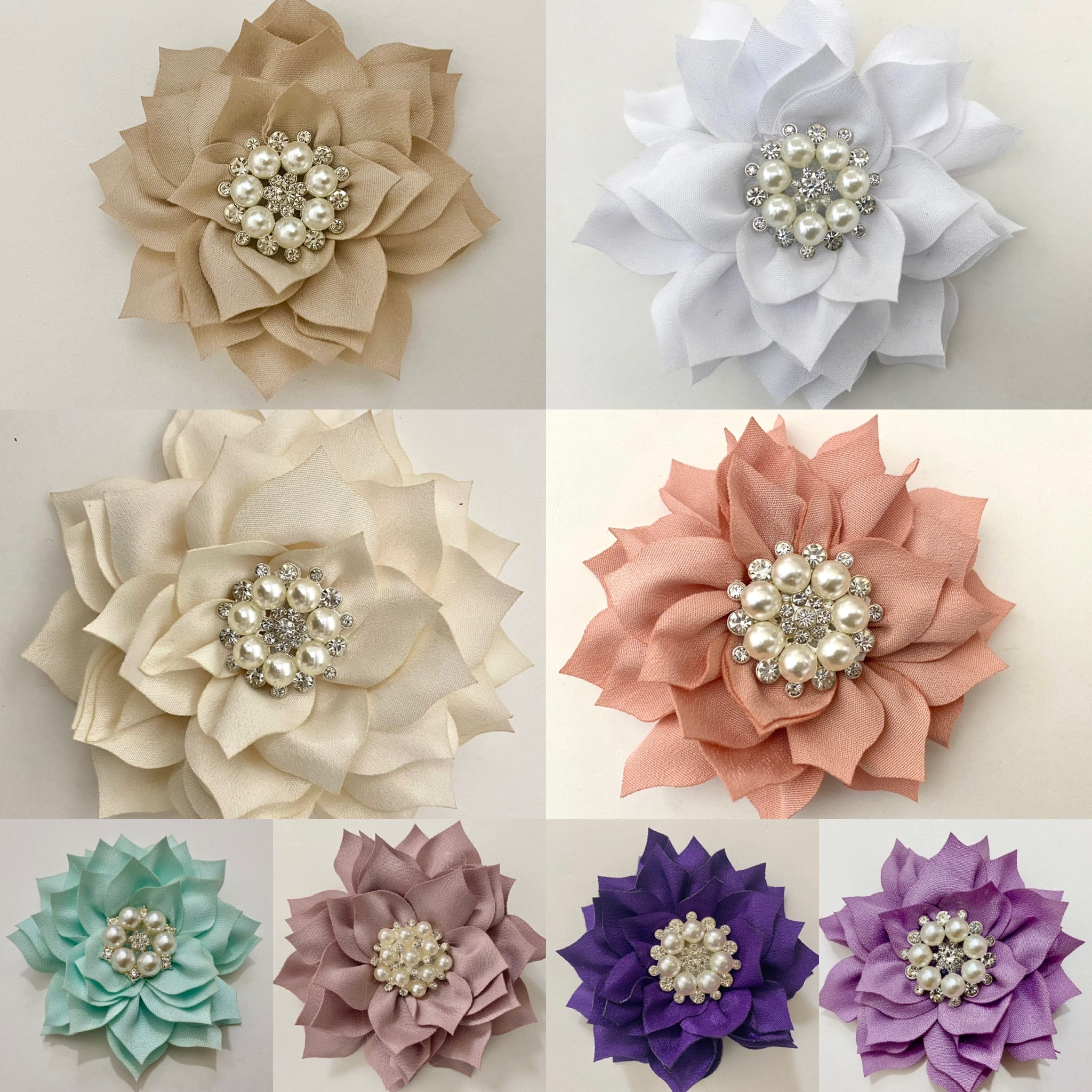 Small Flower Clips, Blush, Dusty Rose, White, Pink, Champagne Beige, Lavender, Purple Hair Flower Clips, Wedding Bridal Flowers Hair Clips Small Flower Clips, Blush, Dusty Rose, White, Pink, Champagne Beige, Lavender, Purple Hair Flower Clips, Wedding Bridal Flowers Hair Clips
