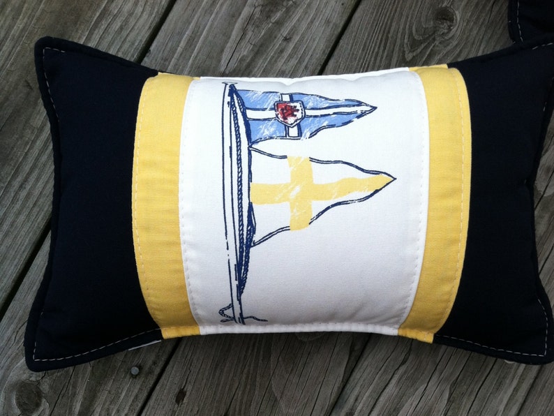 Ralph Lauren Nautical INDOOR OUTDOOR Lumbar Pillows With Filler Etsy