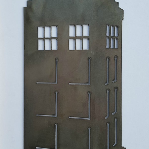 TARDIS Dr Who Metal Sign