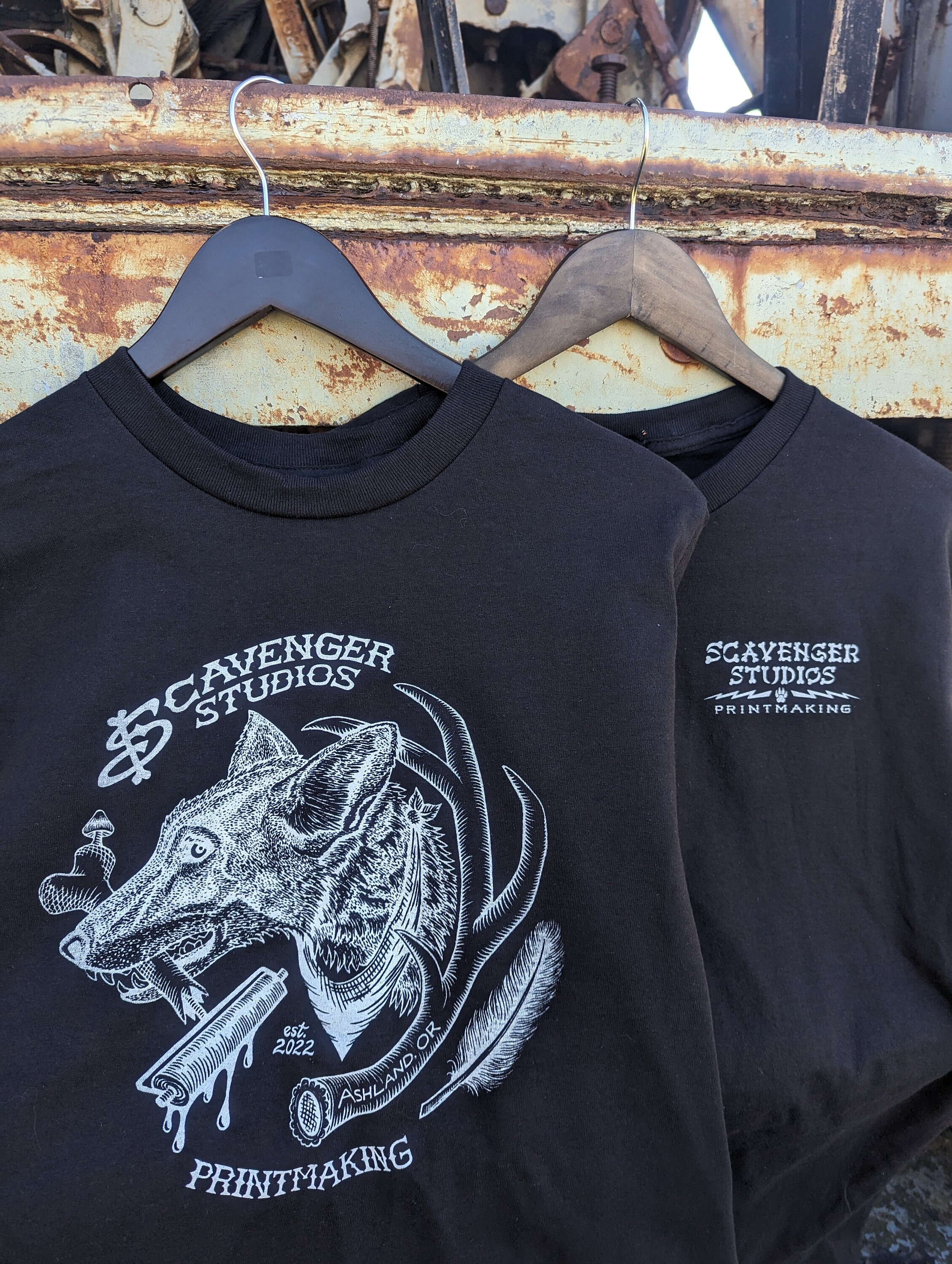 Scavenger Studios - Coyote Shirt - Etsy