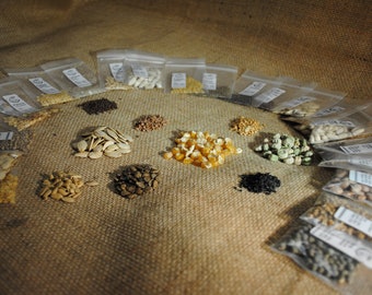 Emergency Survival Vegetable Seed Kit | Heirloom Seed Pack | 100% Heirloom - Easy to Grow! - Seed Bank - Non-GMO, Non-Hybrid Seeds