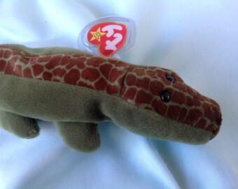 ally the alligator beanie baby