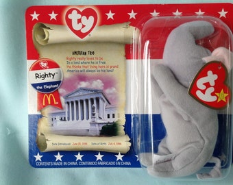mcdonald's american trio beanie babies value