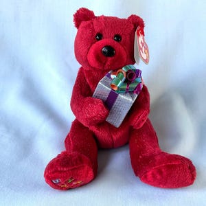 Birthday Beanie Baby Ty Happy Birthday Bear Ty Beanie Baby Birthday Bear