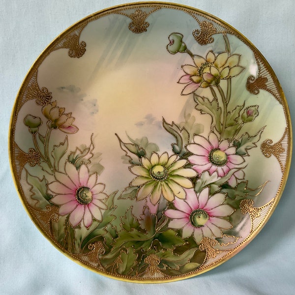 Hand Painted Plate Etsy