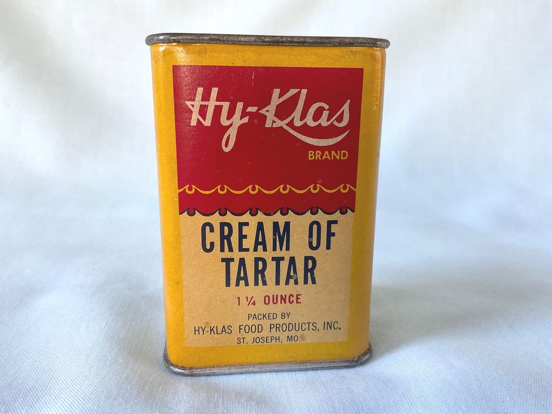 Hy-klas Spice Container Cream of Tartar Hy-klas Brand Spice Box - Etsy