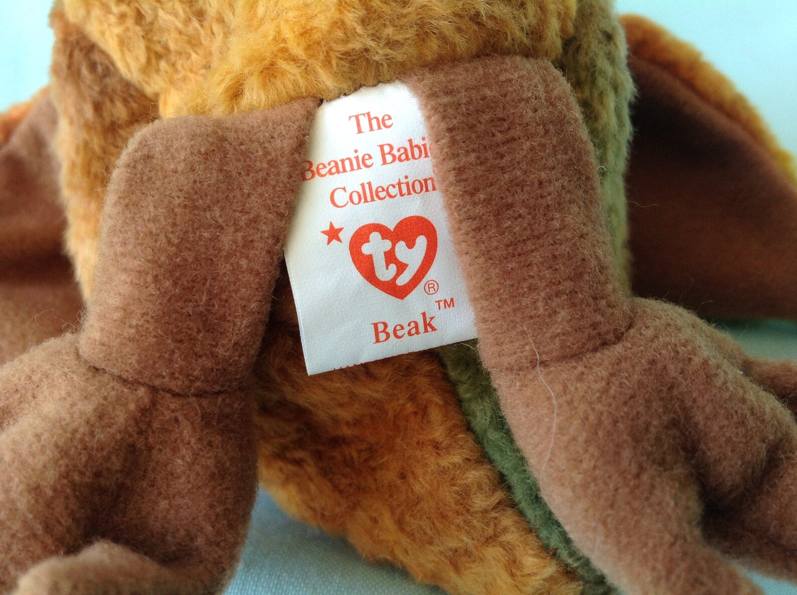 Beak Beanie Baby Ty Bird Retired Beanie Baby 1998 - Etsy