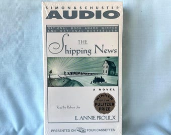 The Shipping News by E. Anne Proulx Audiobook Cassette Pulitzer Prize Winner 1995