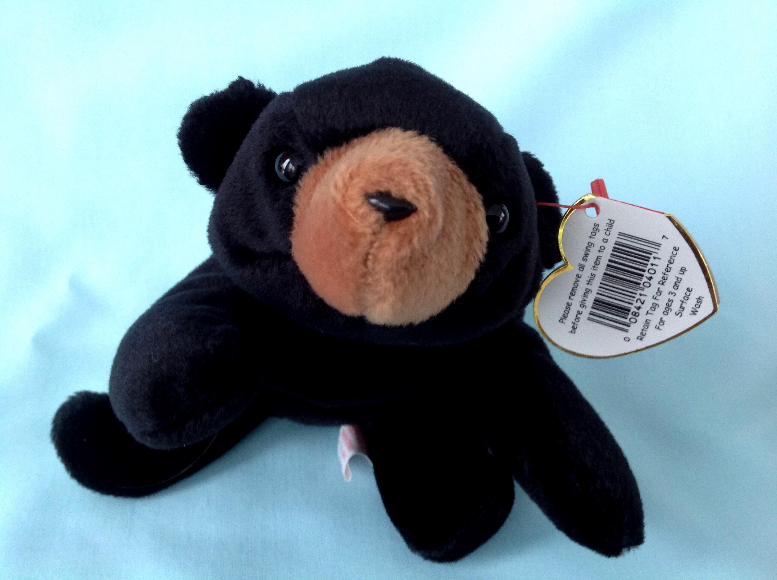 1994 Ty Beanie Baby Blackie - Etsy