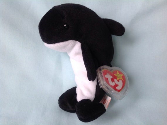 whale beanie baby